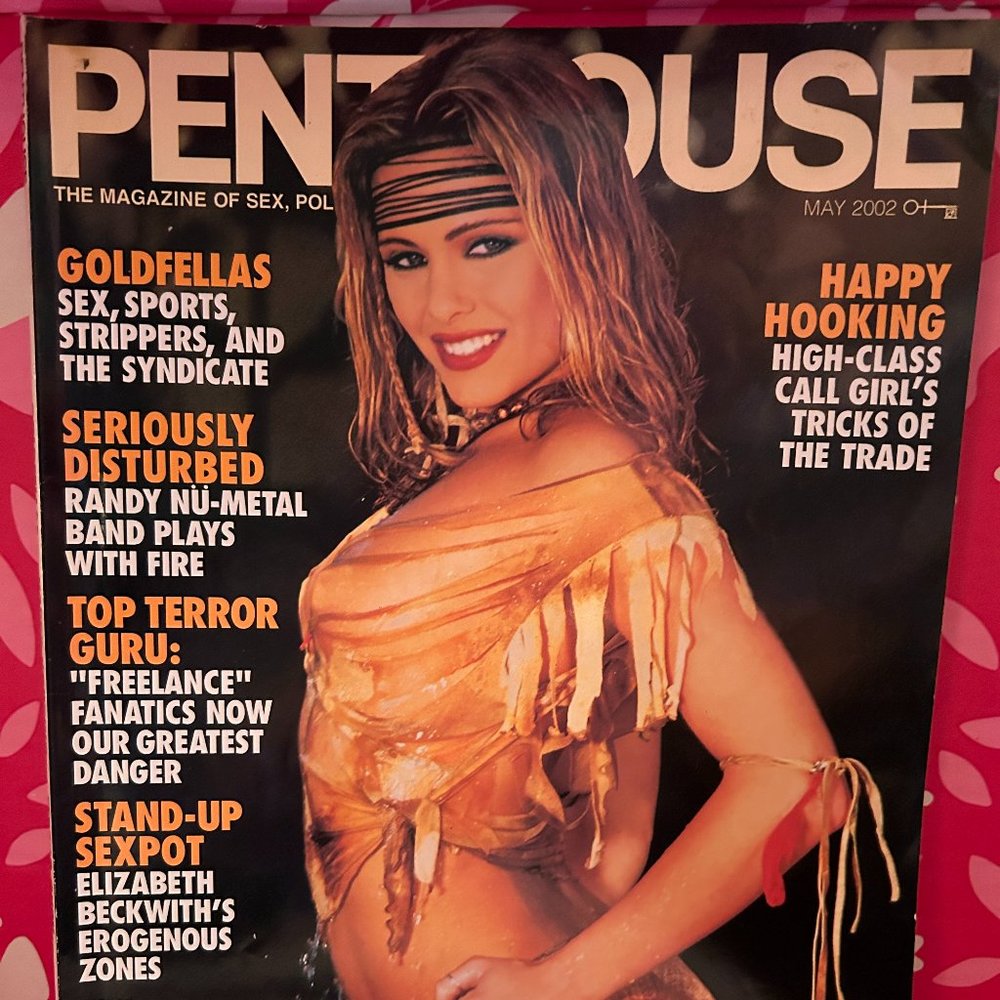 Penthouse MAY 2002 CLARA MORGANE Centerfold Nudes Playmates